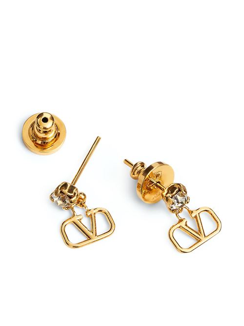 Gold-tone brass VLogo Signature earrings VALENTINO GARAVANI | 6W2J0H29YCWMH5